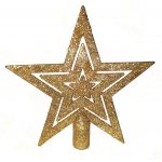 Estrella de Navidad diseño dorado