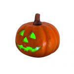 Calabaza de Halloween con LED