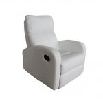 Sillon relax reclinable, color blanco due-home
