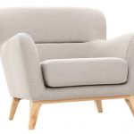 Miliboo - Sillón vintage gris claro MARKUS